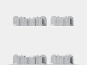 3d print miniature building rb-sp-md-013 3D 프린트 모델