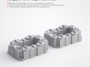 3d print miniature building rb-sp-md-013 3D 프린트 모델