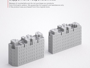 3d print miniature building rb-sp-md-014 Model do druku 3D