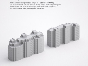 3d print miniature building rb-sp-md-017 3D Print Model