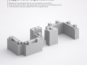 3d print miniature building rb-sp-md-018 Modello di stampa 3D