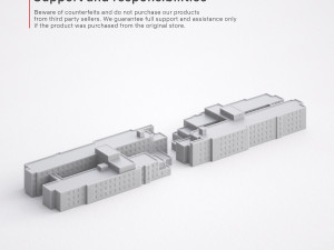 3d print miniature building rb-sp-md-019 3D Принт Модель