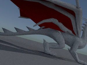 dragon 3d gameengine 3D Model