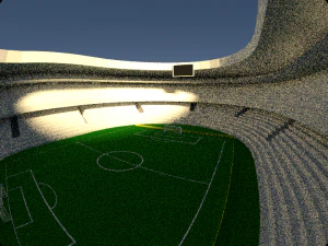 playground stadium 3d 3D Model