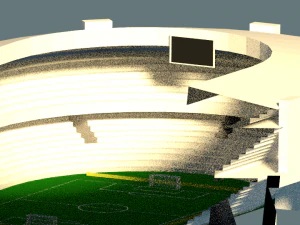 playground stadium 3d 3D Model