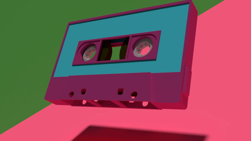 old cassate 3D Model .c4d .max .obj .3ds .fbx .stl .blend