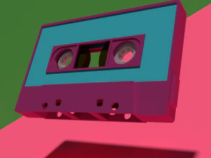 casete viejo Modelo 3D