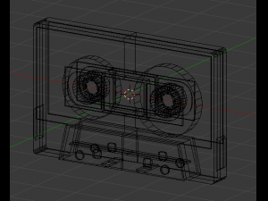 old cassate 3D-Modell