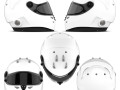 Schuberth SF2 - SF3 - 2D PSD template - back spoiler version CG テクスチャ