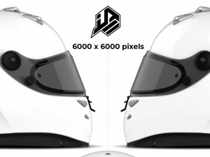Schuberth SF2 - SF3 - 2D PSD template - back spoiler version CG Текстури