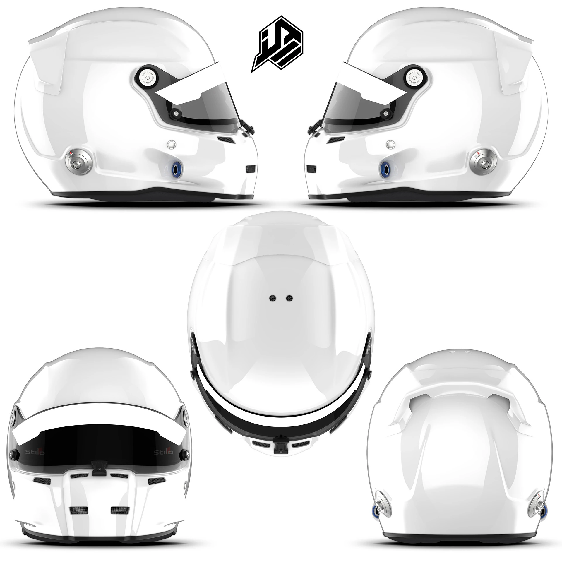 Stilo ST5 Zero rear spoiler V2 2D PSD template CG Textures .c4d .max .obj .3ds .fbx .stl .blend 