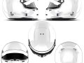 Stilo ST5 Zero rear spoiler V2 2D PSD template CG Текстури