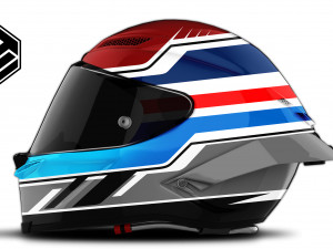 AGV Pista R 2D PSD template CG Textures