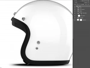 Bell Custom 500 2D PSD template CG Textures