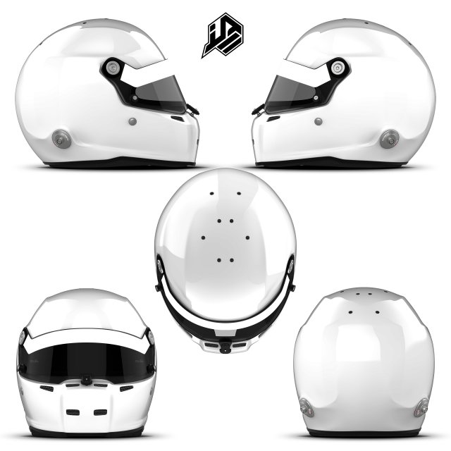 Stilo ST5 2D PSD template with rear spoiler - without rear spoiler Texturas CG .c4d .max .obj .3ds .fbx .stl .blend 