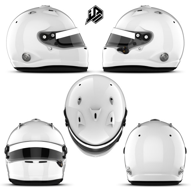 Arai GP7 2D PSD template CG 텍스쳐 .c4d .max .obj .3ds .fbx .stl .blend 