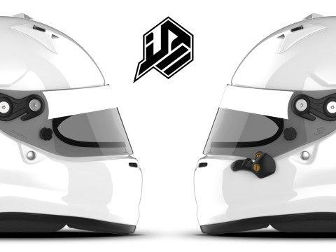 Arai GP7 FRP rear spoiler V2 2D PSD template CG Tekstury