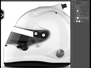 Arai GP7 Nascar Air System 2D PSD template CG Textures