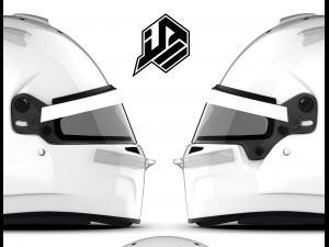 Bell HP77 F1 Ferrari rear spoiler PSD template CG Tekstury