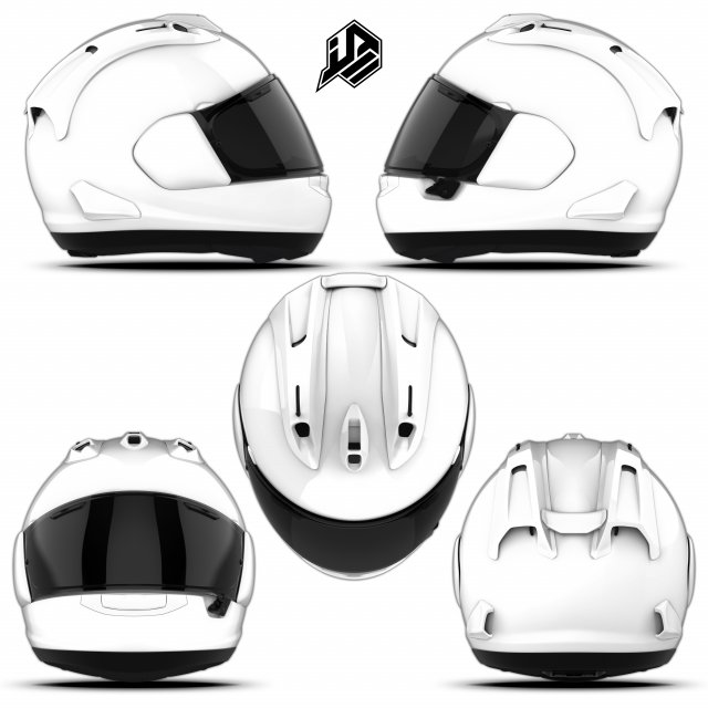 Arai RX-7V 2D PSD template CG Tekstury .c4d .max .obj .3ds .fbx .stl .blend 