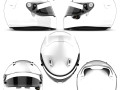 Arai SK6 rear spoiler 2D PSD template CG テクスチャ