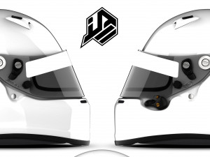 Arai SK6 rear spoiler 2D PSD template CG テクスチャ
