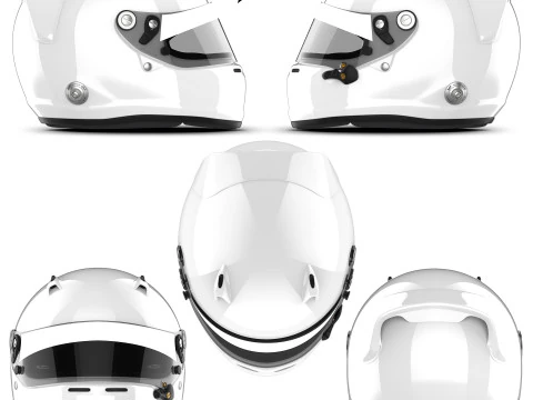 Szablon tylnego spojlera Arai SK6 V2 2D PSD CG Tekstury