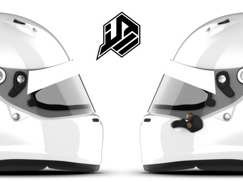 Arai SK6 rear spoiler V2 2D PSD template CG Texturen