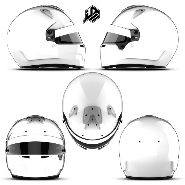 Bell RS7 K 2D PSD template CG Textures .c4d .max .obj .3ds .fbx .stl .blend 