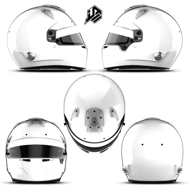 Bell RS7 Pro 2D PSD template CG Dokuları .c4d .max .obj .3ds .fbx .stl .blend 