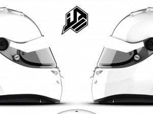Schuberth SF2 - SK1 2D PSD template with and without rear spoiler Texturas CG