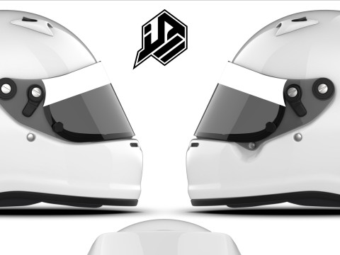Arai CK6 rear spoiler 2D PSD template CG Texturen