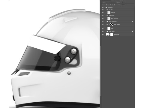 Sparco SKY 2D PSD template CG テクスチャ