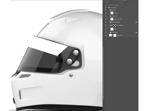 Sparco SKY 2D PSD template CG Textures