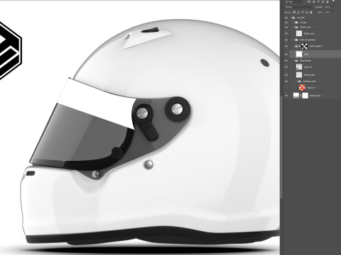 Arai CK6 2D PSD template CG Textures