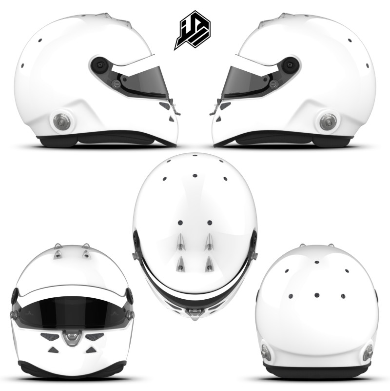 Schuberth SF4 V2 helm 2d-sjabloon CG Texturen .c4d .max .obj .3ds .fbx .stl .blend