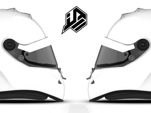 Schuberth SF4 F1 spoilers V2 2D PSD template Tekstur CG