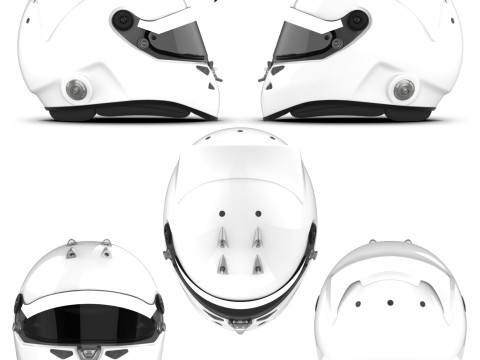 Schuberth SF4 rear spoiler V2 helmet 2d template CG Textures