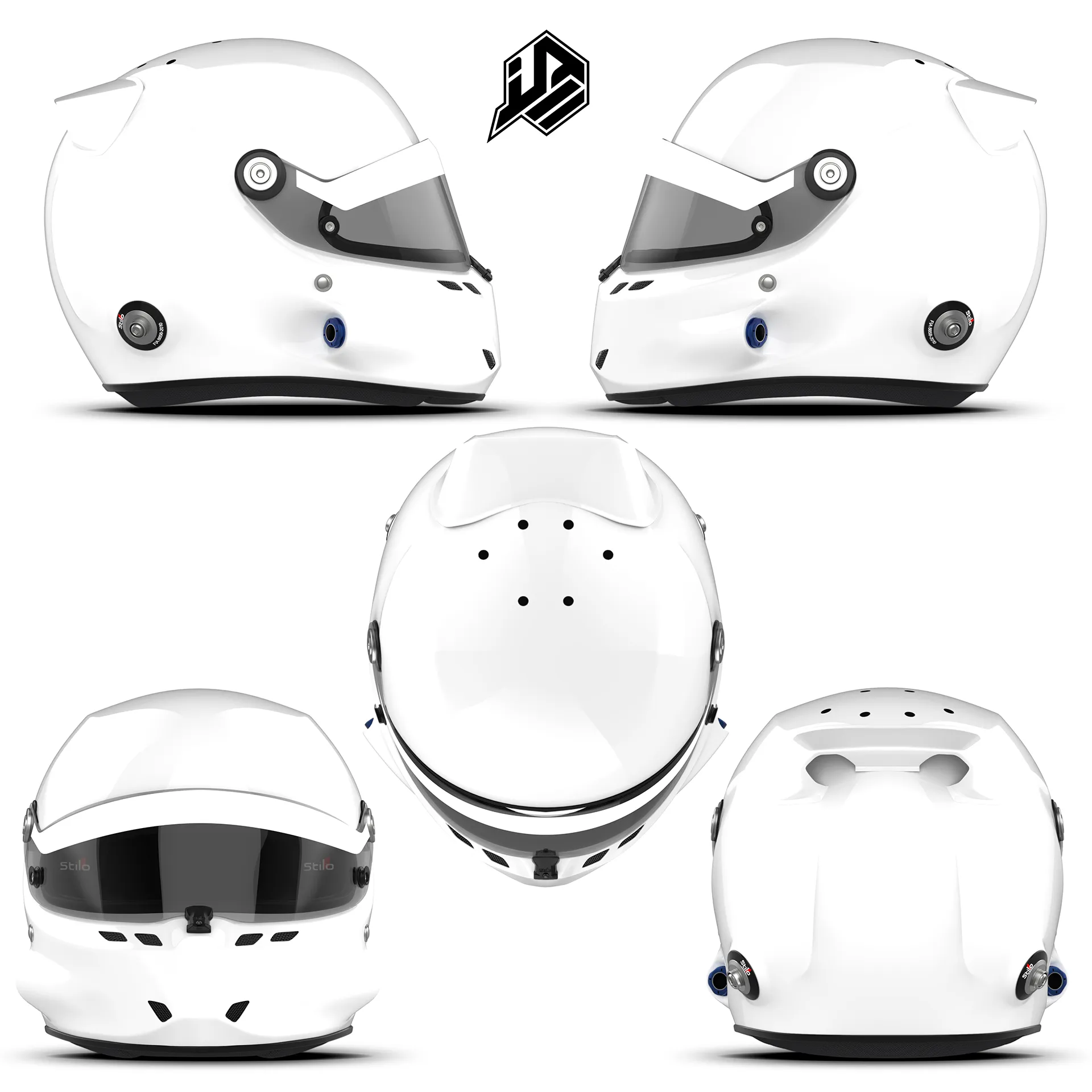 Stilo ST6 F リアスポイラー 2D PSD CG テクスチャ .c4d .max .obj .3ds .fbx .stl .blend 