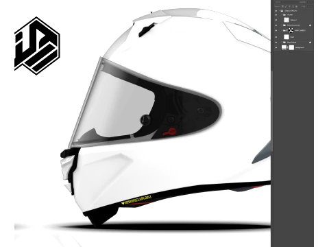 Shoei X-SPR Pro 2D PSD CG Textures