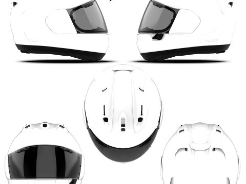 Arai RX7 V V2 2D PSD CG Textures