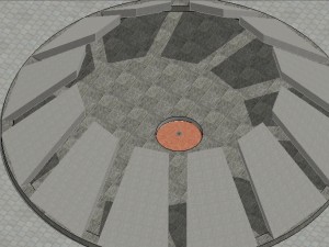 tsitsernakaberd- armenian genocide monument 3D Model