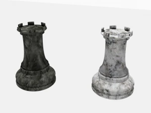 chess set 5differentsets 3D Model