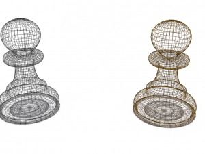 chess set 5differentsets 3D-Modell