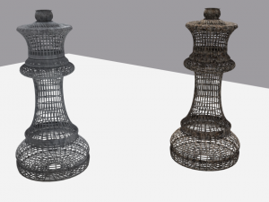 chess set 5differentsets 3D-Modell