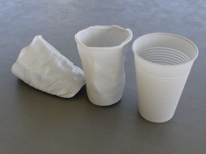 Plastic cup vr - ar - low-poly 3D Model
