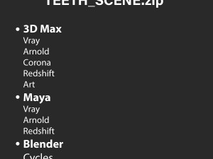 Teeth Model 3D
