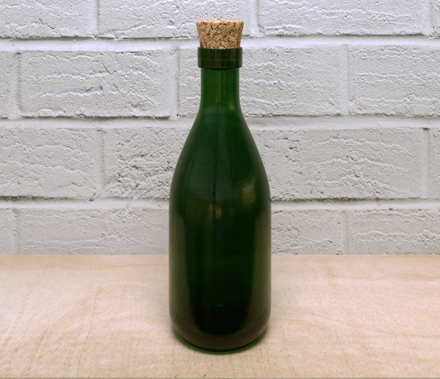 Wine bottle 3D Model .c4d .max .obj .3ds .fbx .stl .blend 
