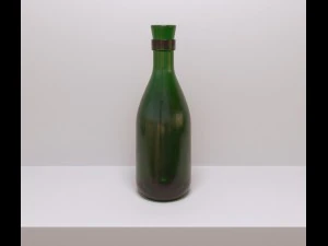 Wine bottle 3D Model