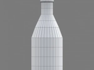 Wine bottle 3D Model